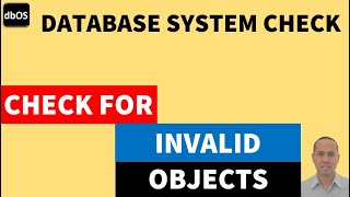 check invalid objects | invalid database objects