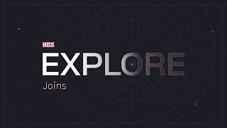 Explore: No-code joins
