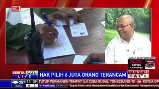 Lunch Talk: Hak Pilih 6 Juta Orang Terancam #2