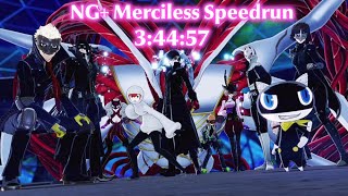 Any% NG+ Merciless Speedrun in 3:44:57 - Persona 5 Strikers