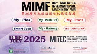 🚀 Join Us at the 36th MIMF – Malaysia’s Leading Machinery Expo!