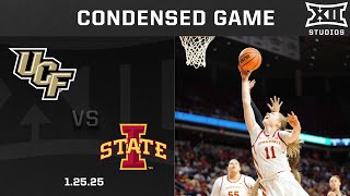 UCF vs. Iowa State Condensed Game | 2024-25 Big 12 Women's Basketball