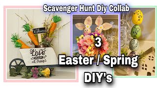 3 shabby chic DIY Spring/Easter - Scavenger Hunt diy Collaboration