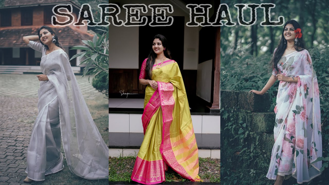 Meesho Saree Haul Affordable Saree Latest Saree Collection Youtube