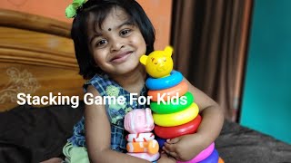 Learn Colors with Stacking Rings//Baby Perfection in Stacking Ring Toys//Ring Game For Kids.