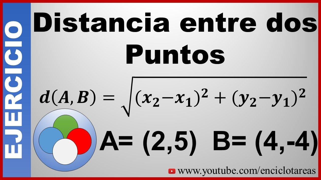 Distancia Entre Dos Puntos En El Plano - Ejercicio Resuelto (Matemática ...