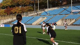 2019. 전국학교스포츠클럽 티볼 여중부 거제 성포중 2유격 조예지 내야 라인드라이브 처리