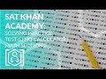 Solving SAT Khan Academy Practice Test 6 (No Calculator) Math Section