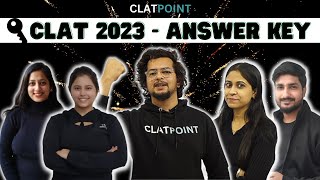 CLAT 2023 Answer Key, 18th December 2022. FULL Exam Analysis. Paper Solution CUT OFF | CLAT POINT