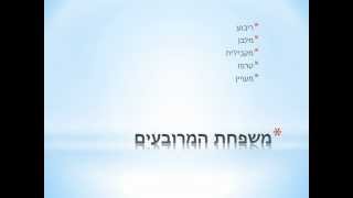 משפחת המרובעים-סרטו.wmv