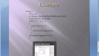 Nested Loop : Pattern Generator using NetBean IDE