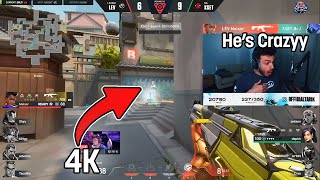 Tarik Reacts To LEV Metser 's CRAZY 4K CLUTCH V/S XSET