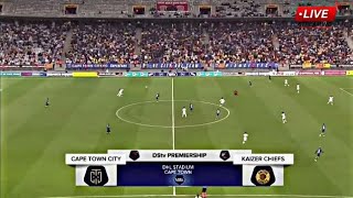 🔴[LIVE] Cape Town City vs Kaizer Chiefs | Mtn8 cup Quarter-final 2023-24 | Full Match Streaming