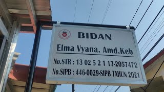 Room Tour Tempat Praktek Bidan /PMB Bidan Elma Vyana