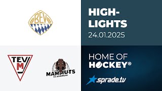 24.01.2025 - Highlights - TEV Miesbach vs. Schongau Mammuts