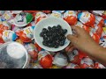 yummy plum sakura surprise egg toys opening a lot of plum sakura chocolate asmr