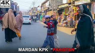 4K Driving in Mardan city Pakistan | Mardan Bazar Khyber Pakhtunkhwa Pakistan مردان