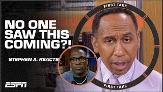 Stephen A. \u0026 Shannon Sharpe are SHOCKED AND BAFFLED by the Luka Doncic-AD trade! | First Take