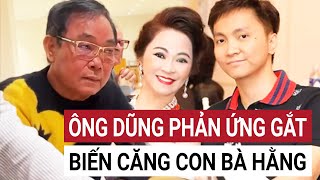 Ông Dũng Lò Vôi xuất hiện, phản ứng cực gắt khi bị con trai bà Phương Hằng “quất”