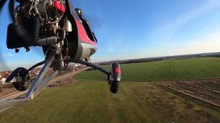 MTO SPORT Gyrocopter in January 2021 a little exercise