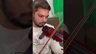 Ae watan watan mere aabad rahe tu Violin cover by Zakir husen violinist