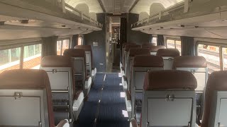 Amtrak Wolverine 355 - Tour of Amfleet I 48184