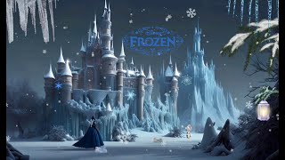 Elsa’s Castle Ambience ❄️🤍 Relaxing Frozen atmosphere ❄️🌬️