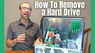 How To Remove a Hard Drive from a Desktop Computer