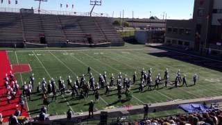 Sapulpa High School Marching 2013 OBA prelim