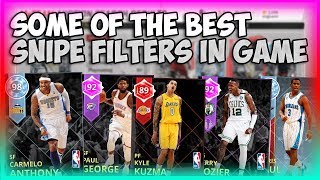 NBA2K18 MYTEAM BEST SNIPE FILTERS IN GAME NOW - PLAYOFF MOMENTS MAKE MILLIONS WITH THESE