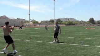 Connor Brewer throwing