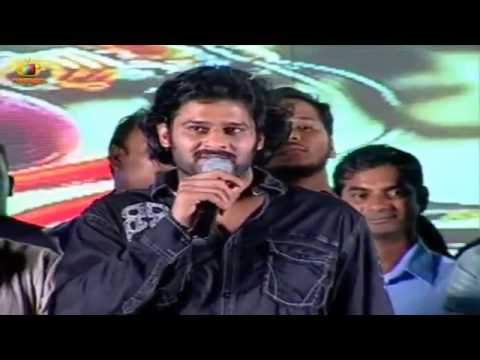 Awesome speech by darling at #run_raja_run audio