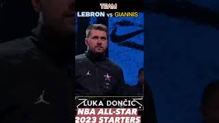 NBA All Star 2023 Starters | Team LEBRON vs Team GIANNIS
