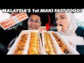 First Time TRY Maki2 Roll fast food PERTAMA di MALAYSIA!