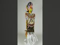 Yudhistira Wooden Puppet (Wayang Golek Yudhistira)