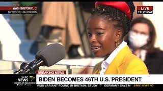 Biden Inauguration | Amanda Gorman recites a poem