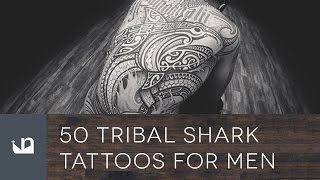 50 Tribal Shark Tattoos For Men
