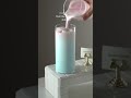 梦幻粉蓝椰椰奶 making aesthetic drinks 高顏值自製飲品 drinks