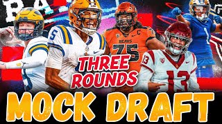 PFF 3-Round 2024 NFL Mock Draft | Mock The Mock