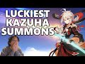 THE LUCKIEST KAZUHA SUMMONS | Genshin Impact