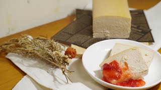 [混ぜるだけ]　いちごのチーズテリーヌ　strawberry cheese terrine  18cmパウンド型1台分