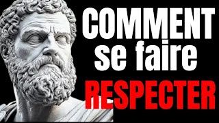 Comment être respecté sans dire un seul mot | Stoïcisme