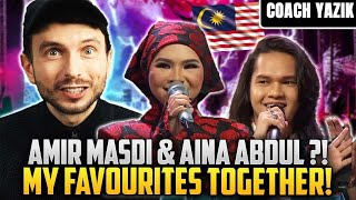 YAZIK reacts to Aina Abdul & Amir Masdi - Senja Nan Merah