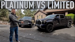 Limited vs Platinum | 2022 Toyota Tundra