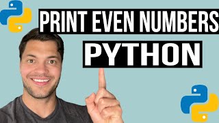 How to Print all Even Numbers from a Given Number List in Python - Tutorial #internetgav #python