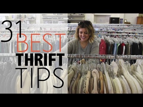 31 BEST Thrift Store Tips | Shopping Guide 31 BEST Thrift Store Tips | Shopping Guide