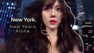 i spent new years ALONE in new york