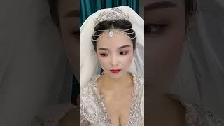 让人眼前一亮的美女新娘子婚纱写真 #婚纱摄影 #美女 #新娘