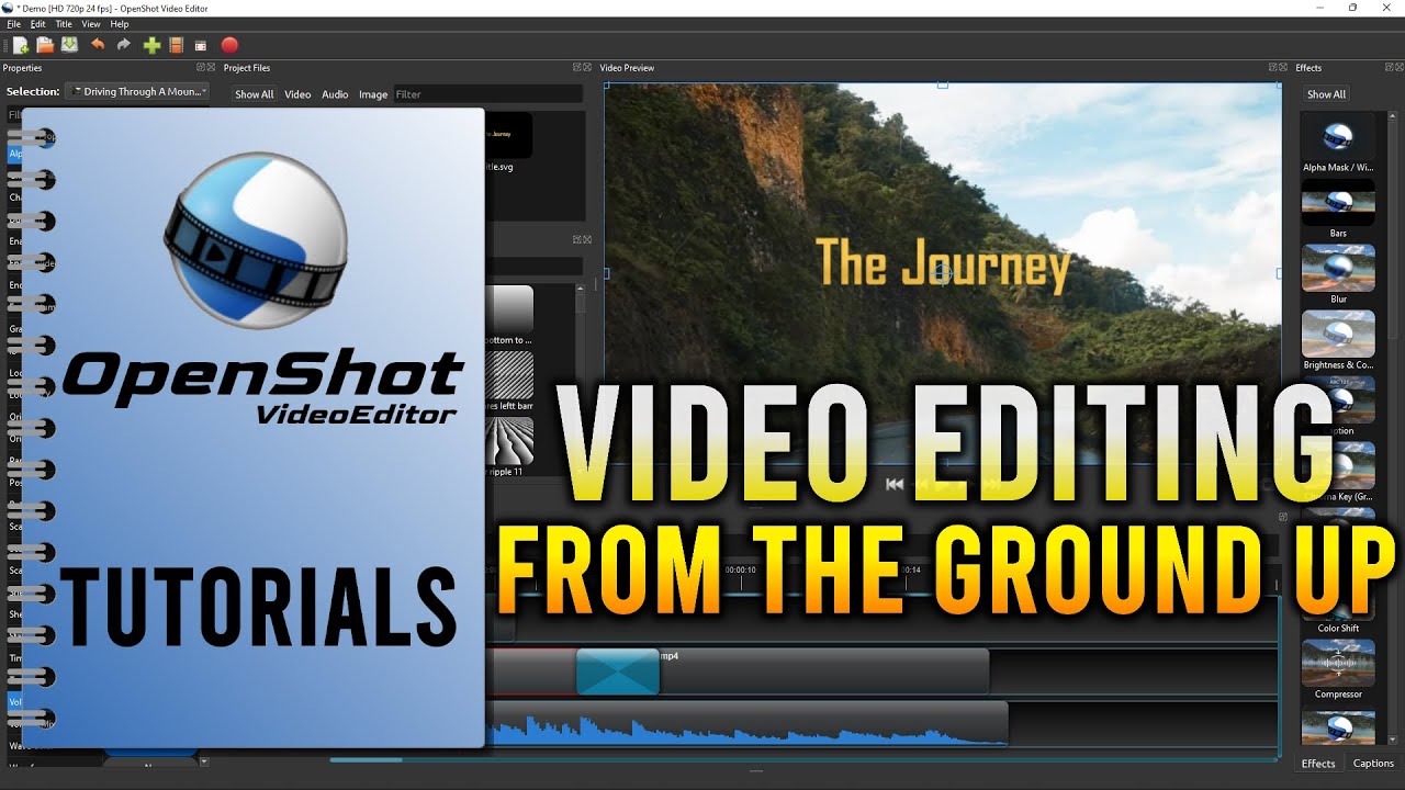 OpenShot Tutorial For Beginners | Mastering Video Editing In OpenShot ...