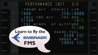 X-Plane 11 : How it works : SSG Embraer E170 FMS